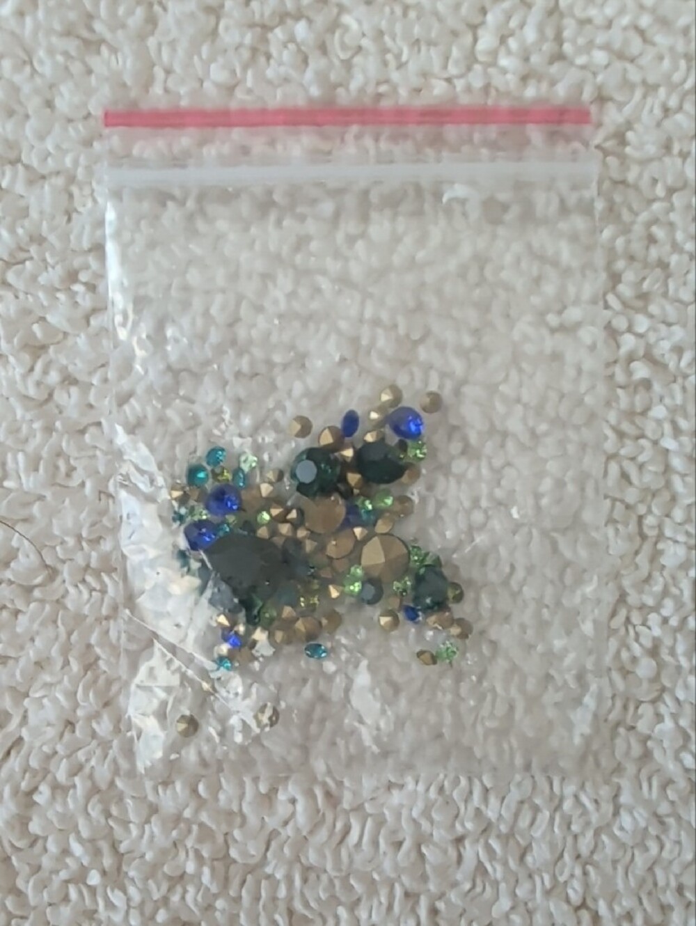 Natasha Couture Blue Peacock Crystal Rhinestone Evening Clutch Minaudière Bag - Picture 14 of 15